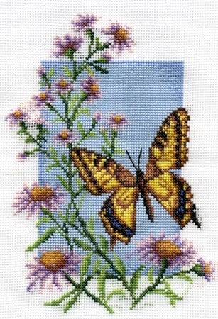 Swallowtail Cross Stitch Kit, code B-0116 Panna | Buy online on ...