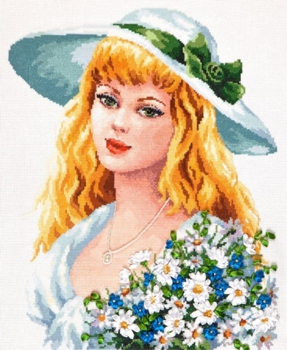 Green Eyes Cross Stitch Kit, code 83-05 Magic Needle | Buy online on ...