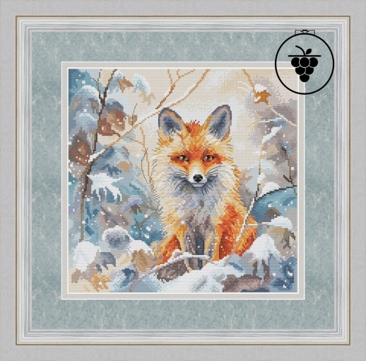 Snow Huntress Cross Stitch Pattern, code EV-064 Evgenia Vinogradova ...