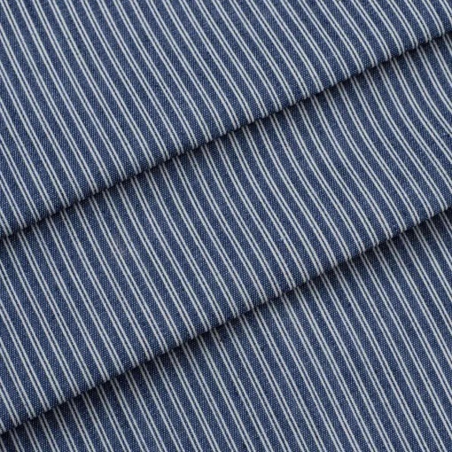 Denim Stripe-2 Blue Patchwork Fabric, code 26015 | Buy online on ...