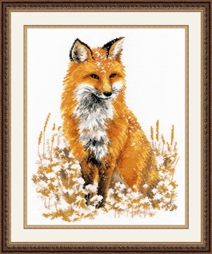 Red Fox Cross Stitch Kit, code 979 ARIES | Buy online on Mybobbin.com