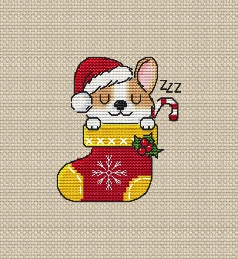 Christmas Present Cross Stitch Chart, code ILCS-043 I Like Cross Stitch ...