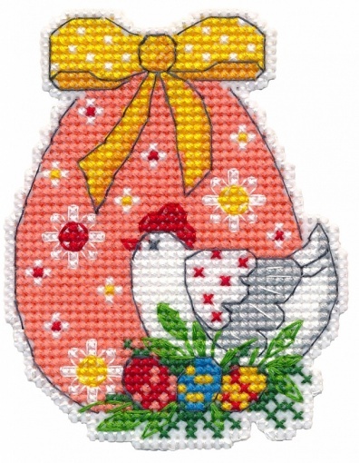 Magnet.Chicken. Cross Stitch Kit, code 1463 ARIES | Buy online on ...