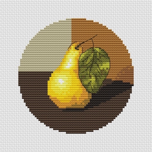 Quince Cross Stitch Pattern, code ILCS-030 I Like Cross Stitch | Buy ...